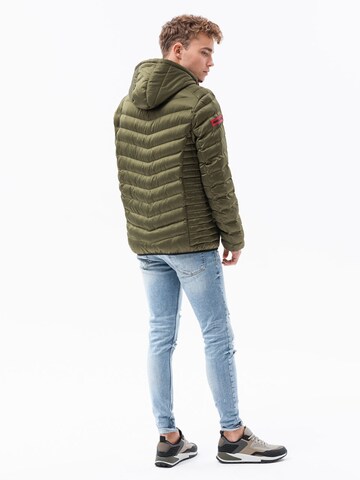 Veste mi-saison 'C368' Ombre en vert