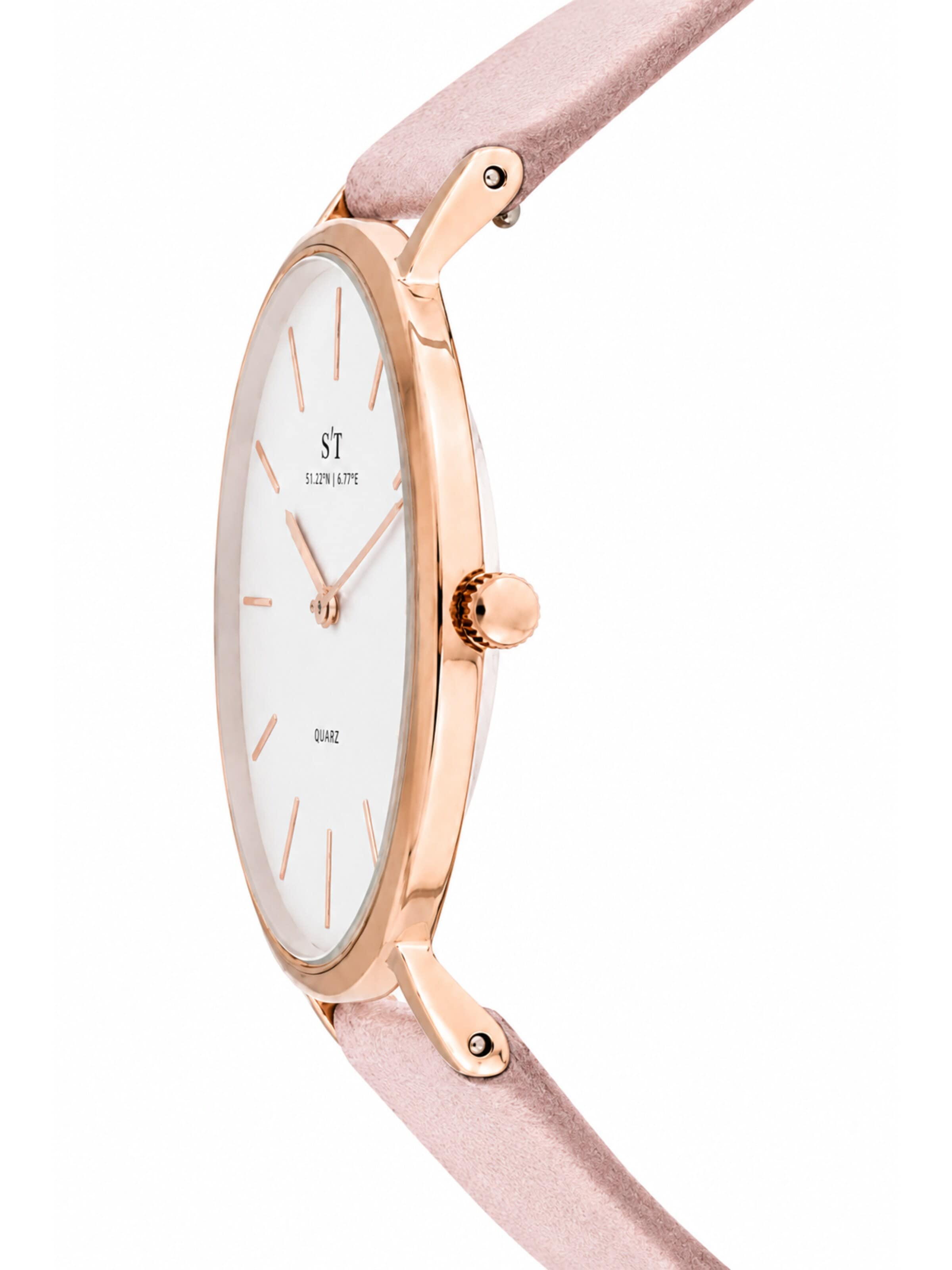 S&T Design Analog Watch 'II' in Pink