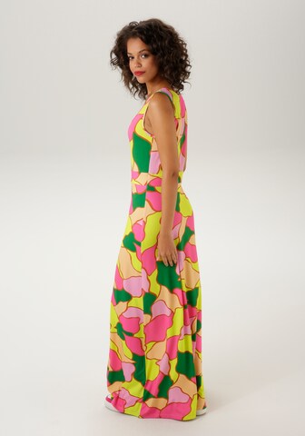 Aniston CASUAL Blusenkleid in Mischfarben