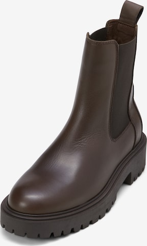 Marc O'Polo Chelsea Boots in Brown: front