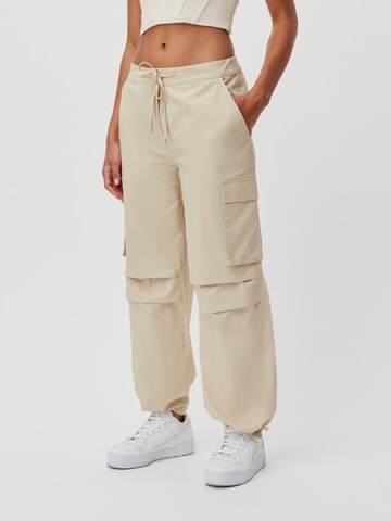 LeGer by Lena Gercke Loose fit Cargo Pants 'Kayleen' in Beige: front