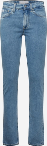 Calvin Klein Jeans Slimfit Jeans in Blauw: voorkant