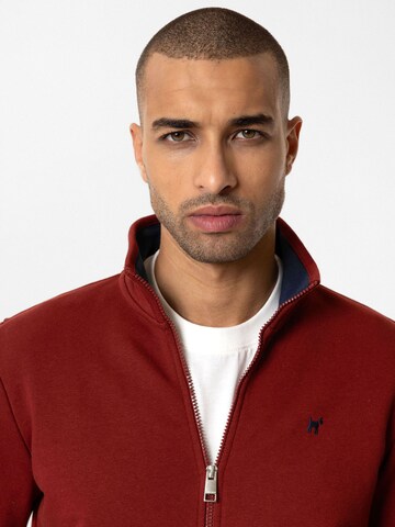 Williot - Sudadera con cremallera 'MURCIA' en rojo