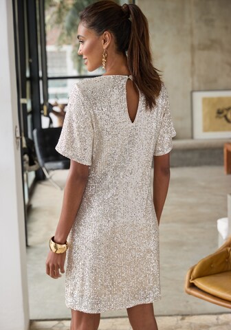 LASCANA Cocktail Dress in Beige