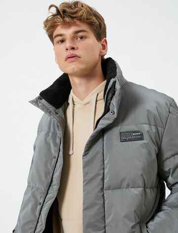 Koton Between-Season Jacket in Grey
