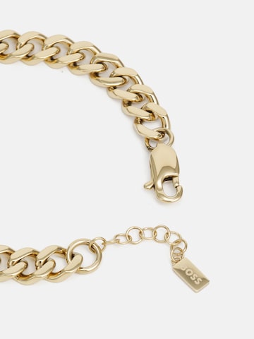 BOSS - Pulsera 'YCON' en oro