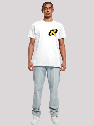 F4NT4STIC Shirt 'DC Comics Batman Robin' in Wit