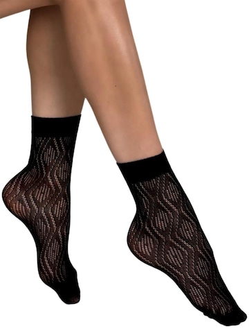 Sokisahtel - Calcetines en negro: frente