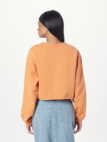 Urban Classics Sweatshirt in Orange