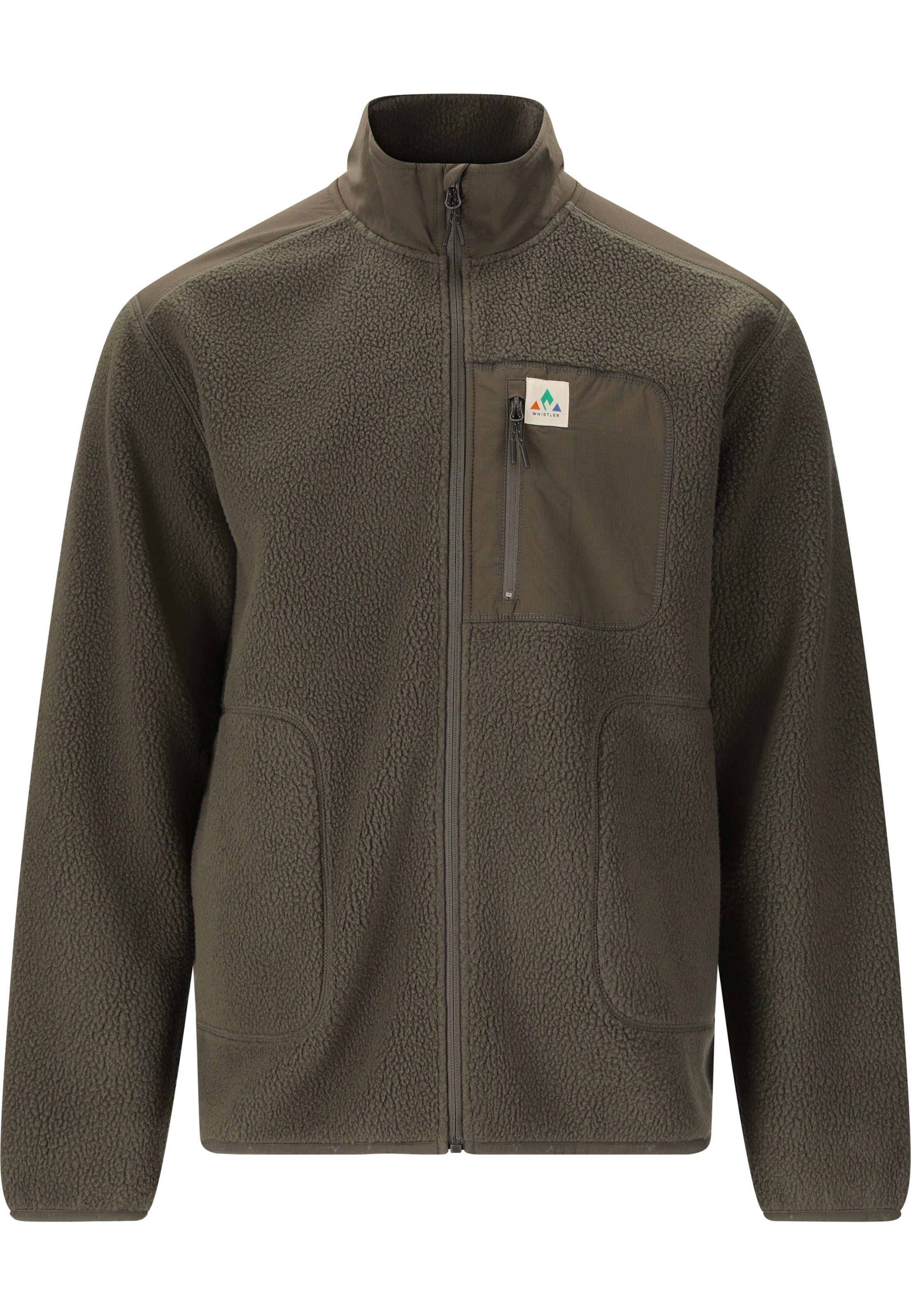 Whistler Fleecejacke 'Felis' in Grau: Vorderseite