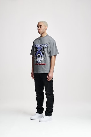 2Y Studios Shirt 'Rottweiler' in Grey