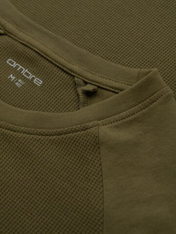 Ombre Shirt in Green