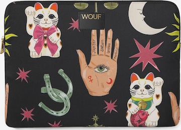 Sac d’ordinateur portable 'Daily' Wouf en noir : devant