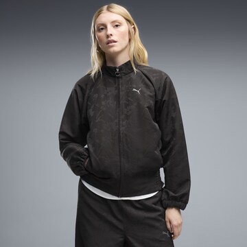 PUMA Sports jacket in Black: front