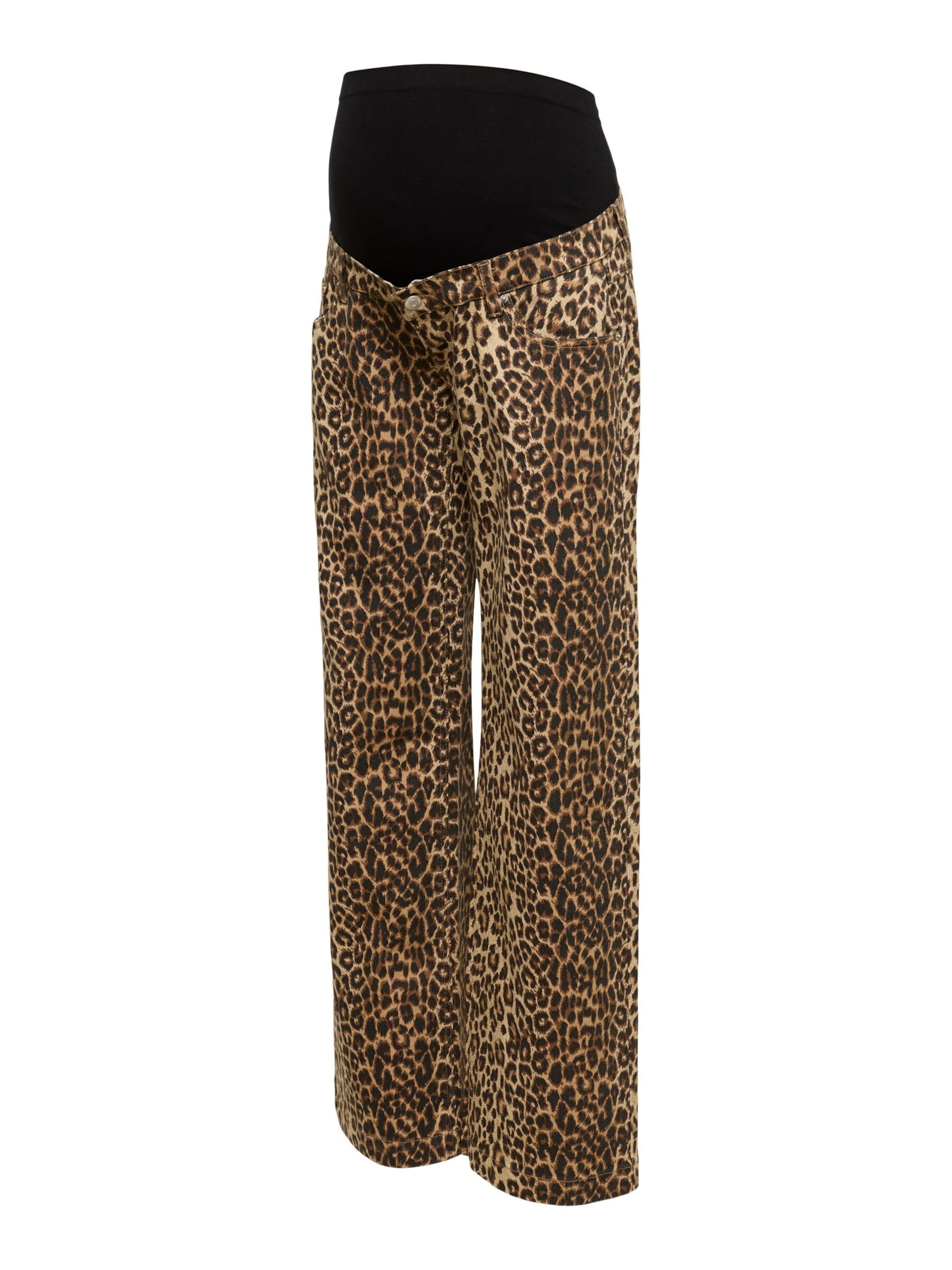 Vero Moda Maternity Wide Leg Jeans i brun: forside