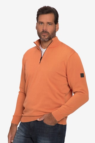 JP1880 Sweater in Orange: front