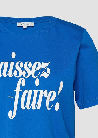 s.Oliver Shirt in Blauw