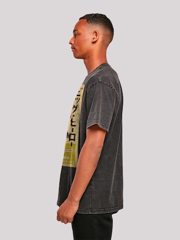 T-Shirt 'Big Hero 6' F4NT4STIC en noir