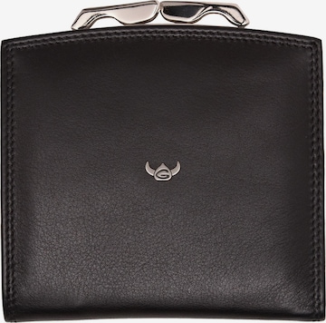 GOLDEN HEAD Wallet 'Polo' in Black: front