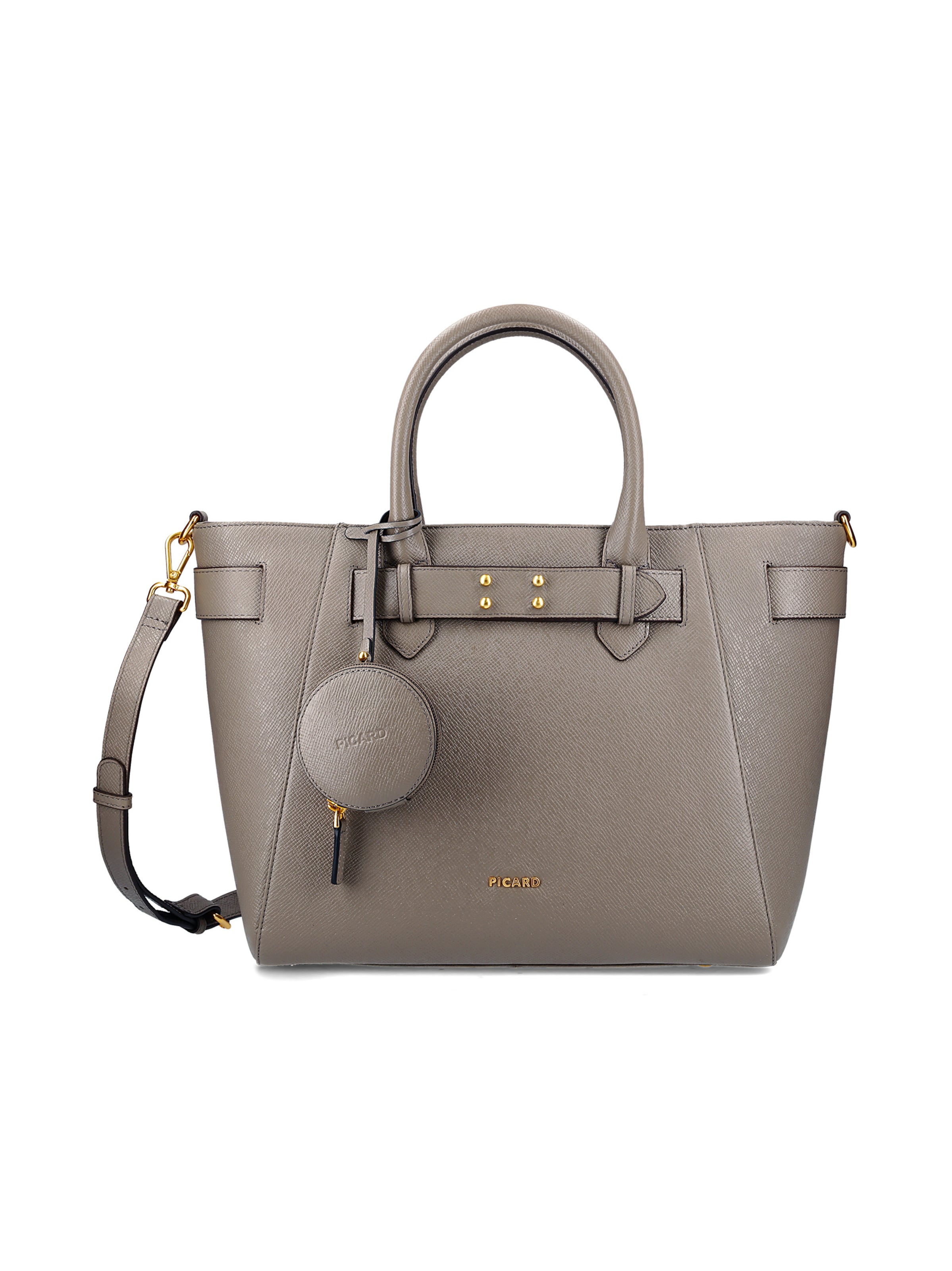 Picard Henkeltasche 'Chic Way' in Grau: Vorderseite