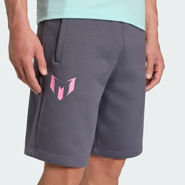 ADIDAS PERFORMANCE - regular Pantalón deportivo 'Messi' en gris
