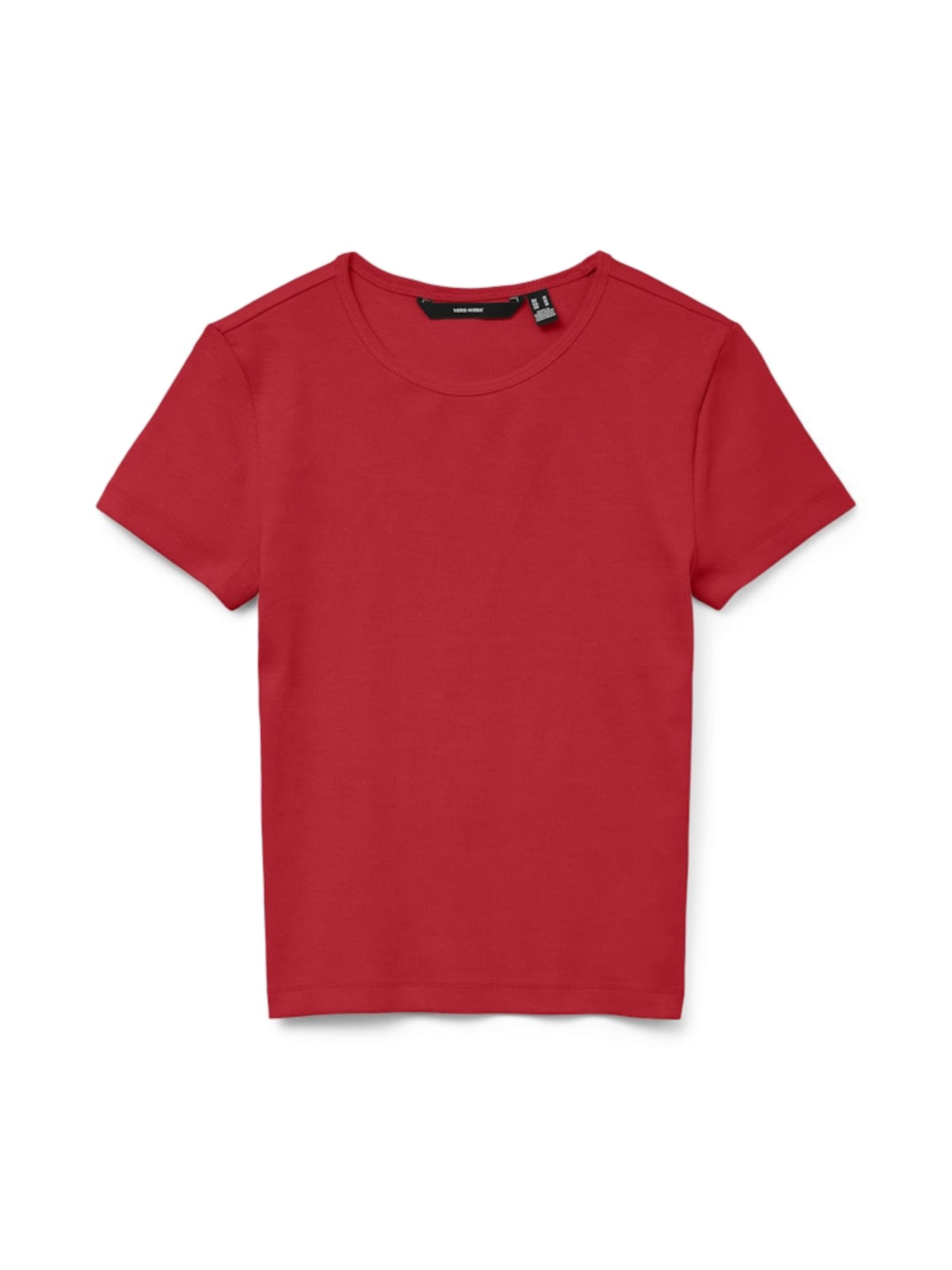 VERO MODA T-shirt 'VMChloe' i röd: framsida
