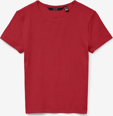 VERO MODA Shirt 'VMChloe' in Red: front