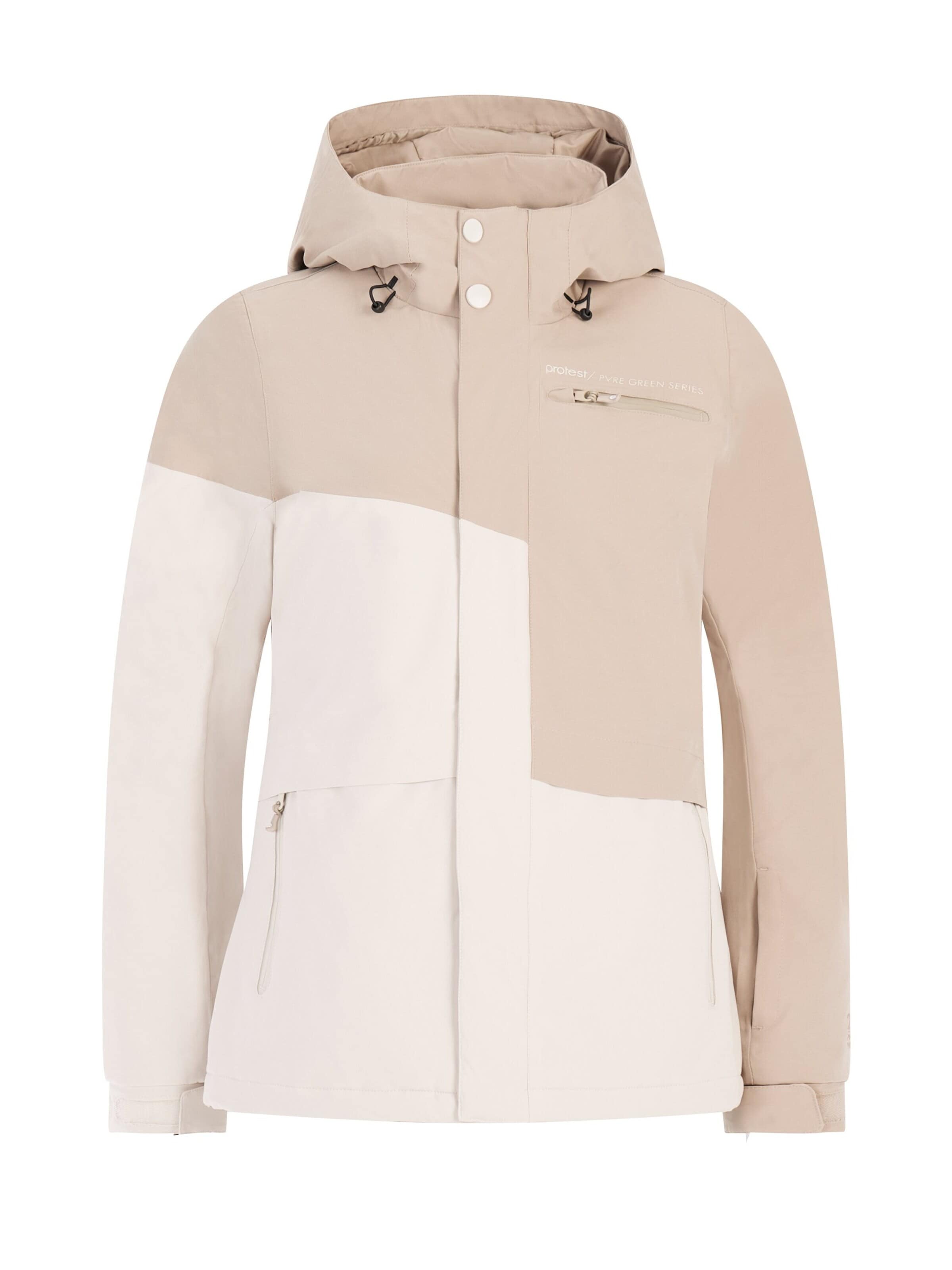 Veste de sport 'PRTPatsy' PROTEST en blanc : devant
