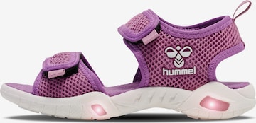 Chaussures ouvertes 'FLASH' Hummel en violet : devant
