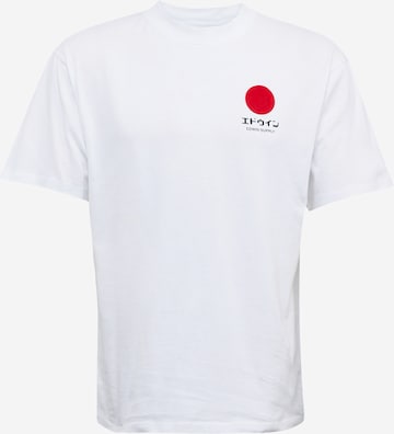 Tricou 'Japanese Sun' de la EDWIN pe alb: față