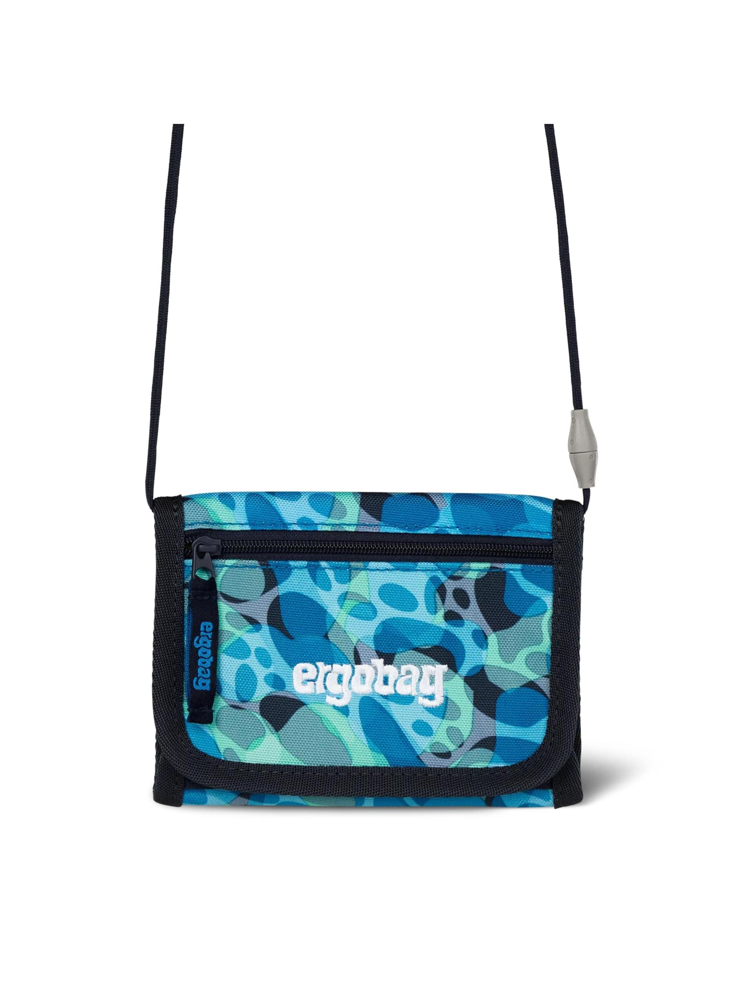 ergobag Portemonnaie 'Brustbeutel Brustbeutel'‌‌‌‌‌ in Blau: Vorderseite