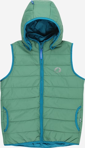 FINKID Bodywarmer 'VANULI' in Groen: voorkant