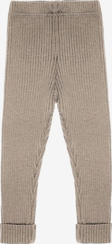 MAXIMO Regular Pants 'MINI-Leggings, Rippstrick' in Beige: front