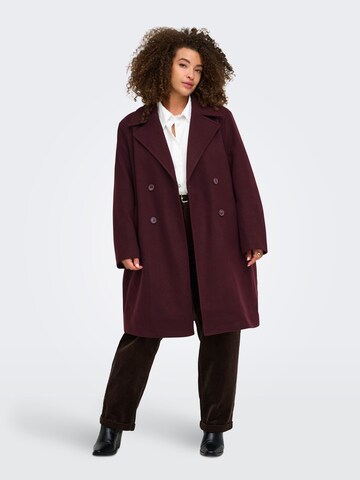 ONLY Carmakoma Tussenmantel 'ADINA' in Rood