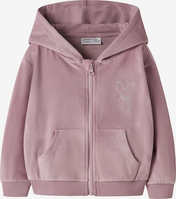 Veste de survêtement NAME IT en rose : devant