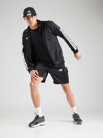 ADIDAS SPORTSWEAR Sportovní bunda 'TIRO' – černá