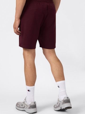 Regular Pantalon Champion Authentic Athletic Apparel en rouge