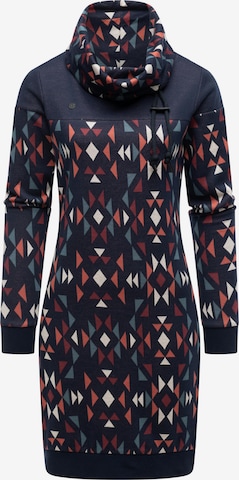 mėlyna Ragwear Suknelė 'Chlloe Aztec': priekis
