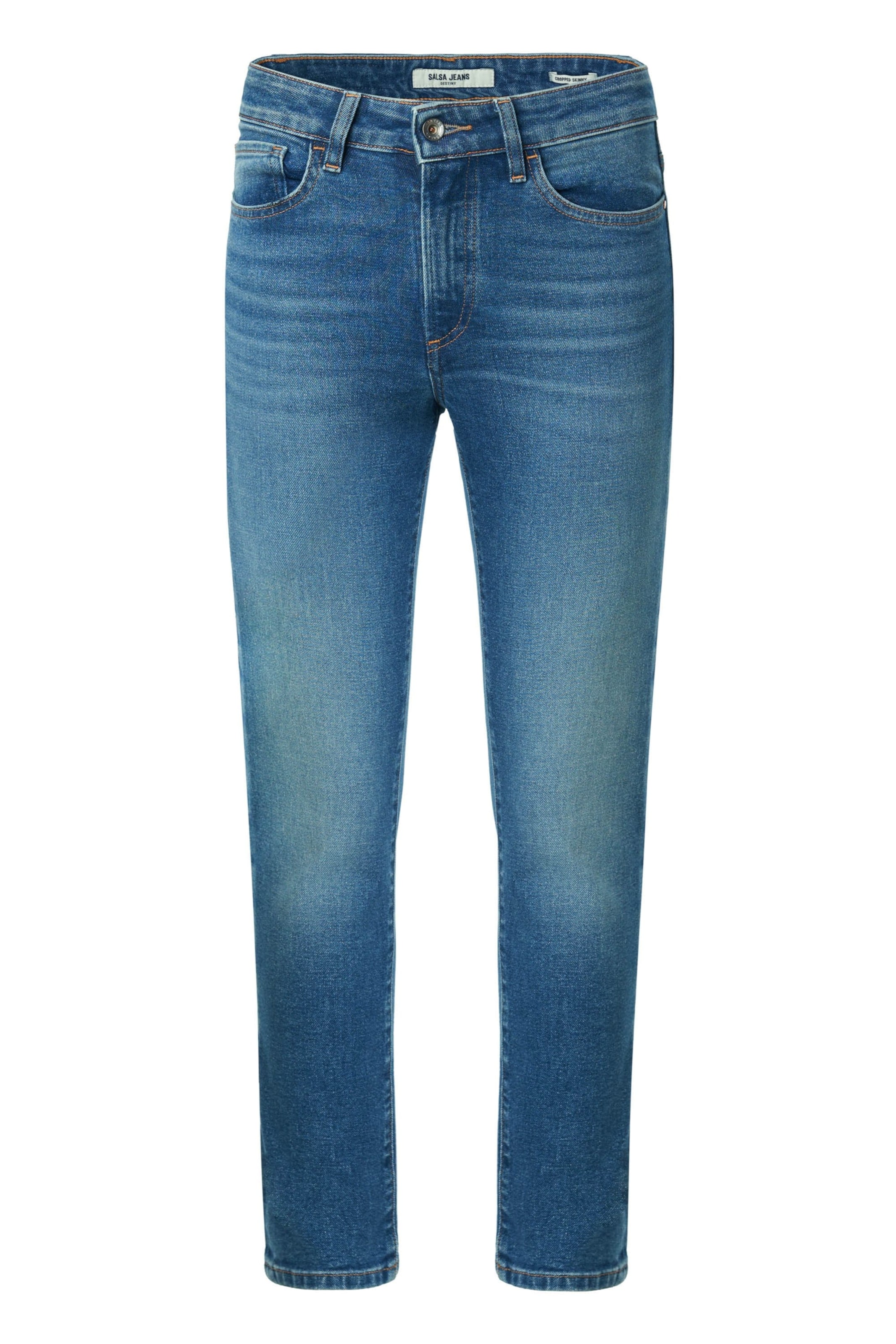 Salsa Jeans Skinny Jeans in Blauw: voorkant