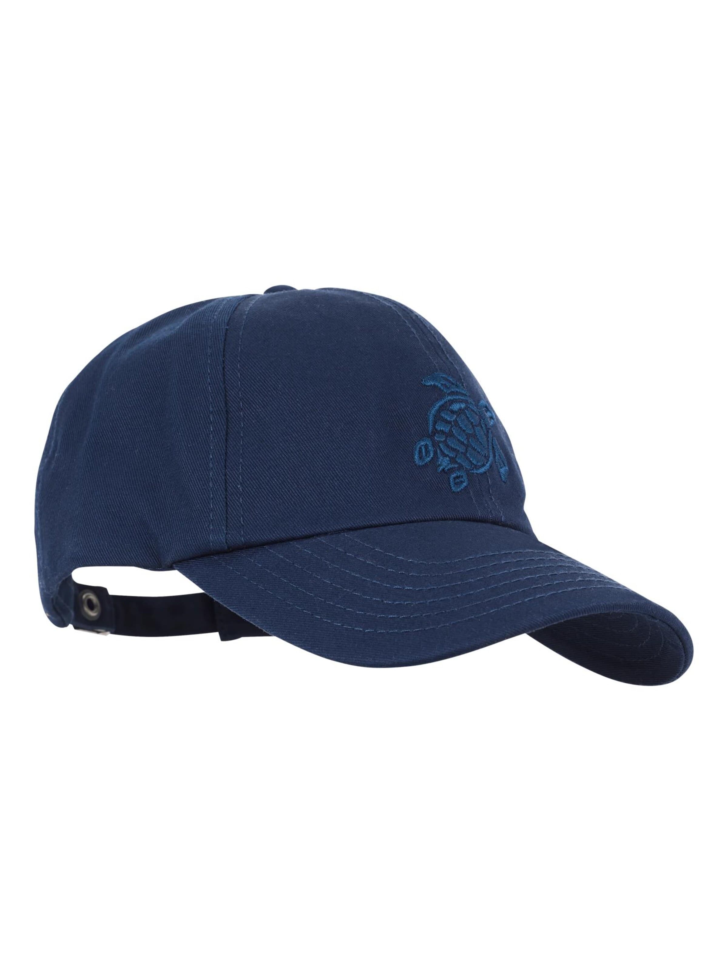 Vilebrequin Hat in Blue: front