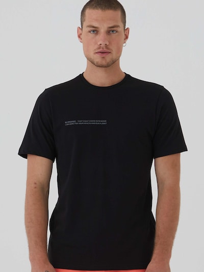 Rockupy Shirt 'nur'‌‌‌‌‌‌ in schwarz, Produktansicht