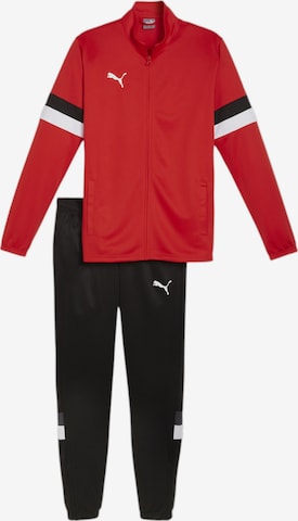 PUMA Тренировочный костюм 'TeamRise' в Красный: спереди