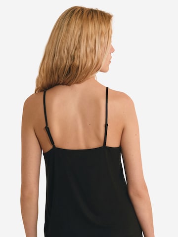 Camicia da notte 'Vicka' di ETAM in nero