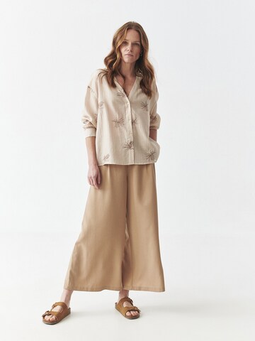 TATUUM - Loosefit Pantalón en beige