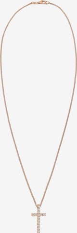 ELLI Ketting 'Kreuz' in Goud: voorkant