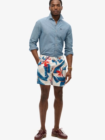 Superdry & Co Plavecké šortky – modrá