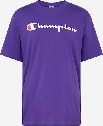 Champion Authentic Athletic Apparel - Camisa funcionais em vermelho: frente