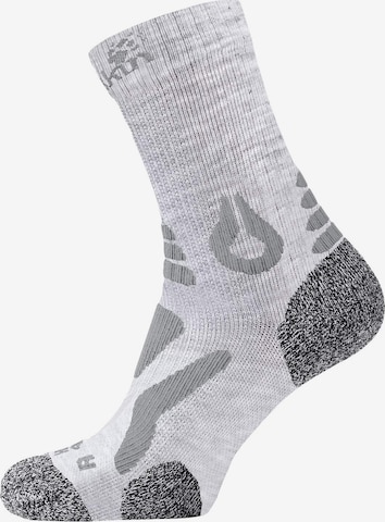 JACK WOLFSKIN Socks in Grey: front