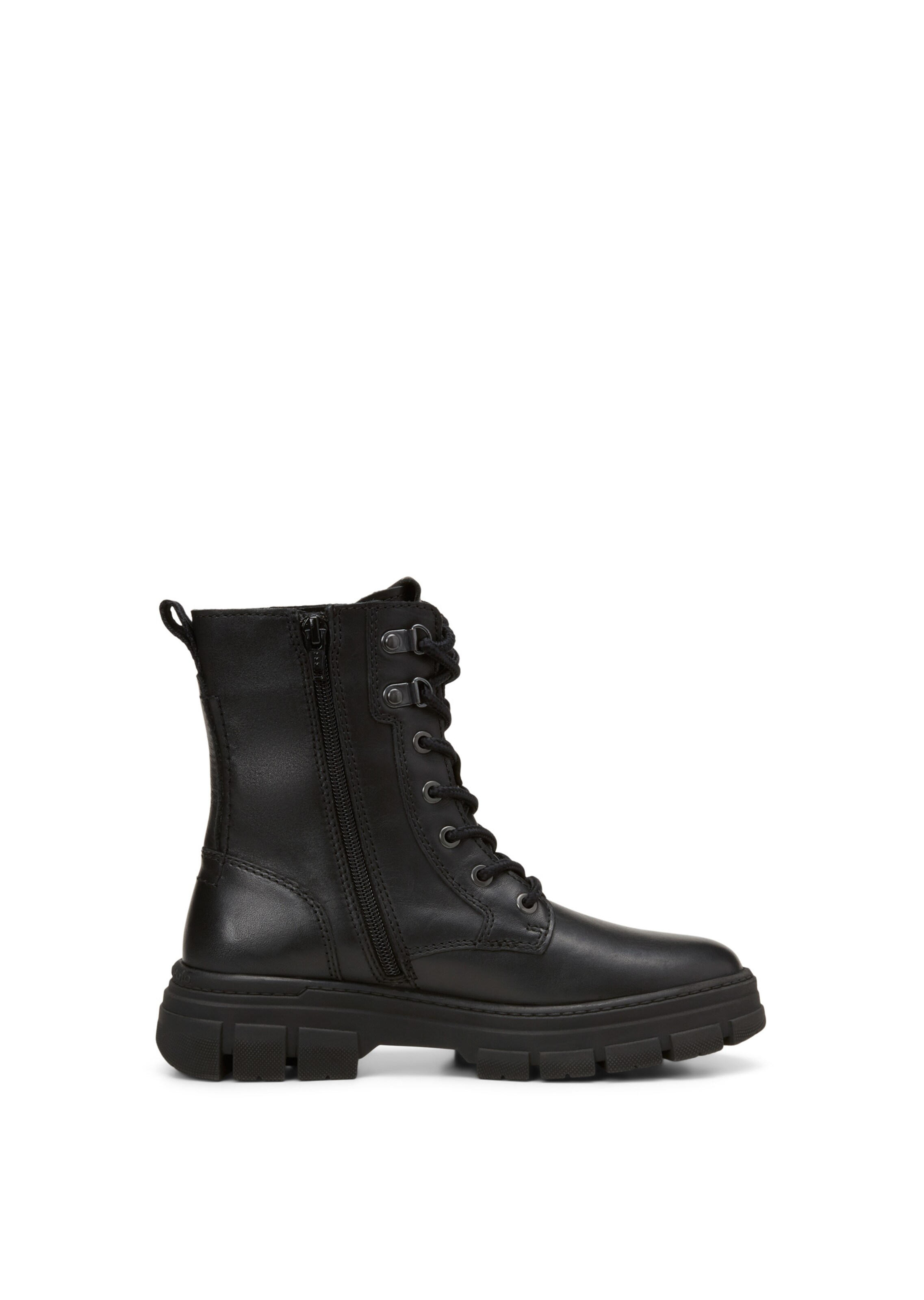 Marc O'Polo Schnürstiefelette 'Josy' in Schwarz
