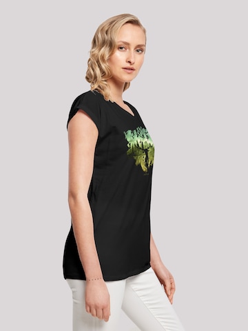 F4NT4STIC Shirt 'Harry Potter Magical Forest' in Black